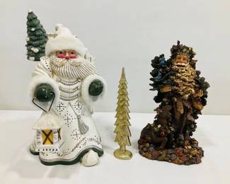 Winter Santa Figures and More