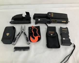 Panther Stun Guns, Winchester Multi-Tool & Bit Set, Baton and More