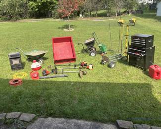 Husky storage. spotlight. excellent shed items
