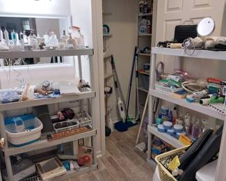 bath and beauty, cleaning supplies