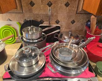 All Clad pots / pans