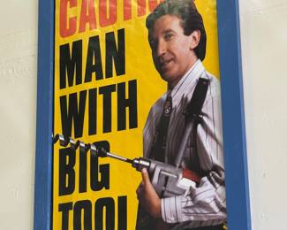 vintage Home Improvement poster with Tim Allen