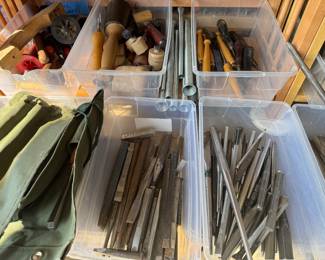 punches and chisels