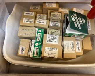 assorted screws (there are tons of screws and nails throughout)
