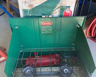 vintage Coleman camping stove