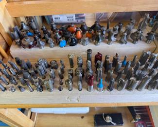 tons of router bits