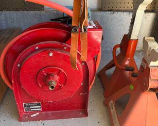 hose reel, jacks