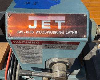 JET JWL-1236 woodworking lathe