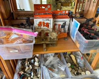 clamps, key blanks