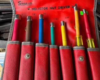 Snap-on nut drivers