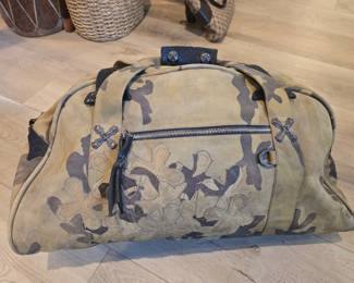 Soffer Ari duffel bag with sterling silver hardware. We have 3 of them 