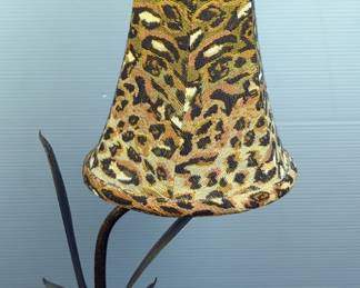 Turtle Lamp With Shade, 23.5" Tall