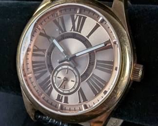Bronzo Italia Bronze Case Quartz Wrist Watch, 39mm 