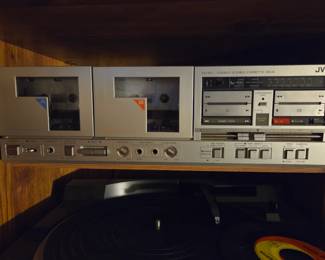 JVC KD-W7 Stereo Double Cassette Deck