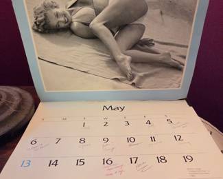 1984 Marilyn Monroe Pin-up Calendar