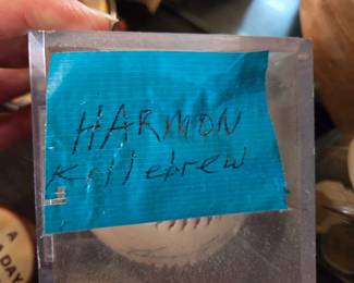 harmon killebrew signed baseball