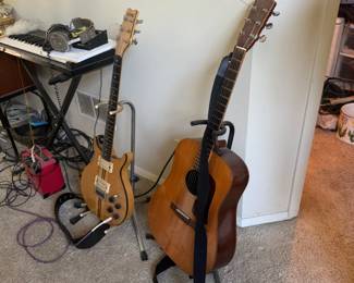 Electric Guitar, Acoustic Guitar & Electronic Keyboard Music Collection