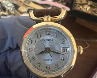America by Perry Ellis Quartz Wristwatch