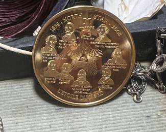 150th Anniversary Commemorative Masonic Medal from St Cloud, MN