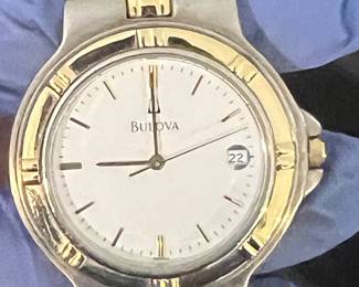 Bulova Two-Tone Men's Wristwatch (Model 98B52)