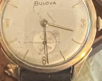 Bulova 10k Gold Wristwatch