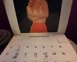 1984 Marilyn Monroe Pin-up Calendar