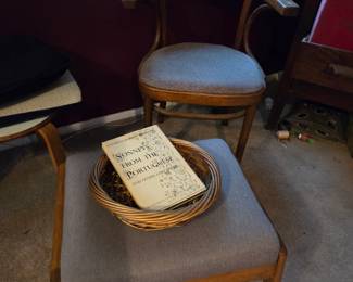Teak Footstool