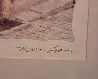 Maureen Love "Clematis" Signed Print