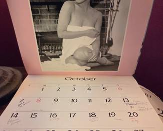 1984 Marilyn Monroe Pin-up Calendar