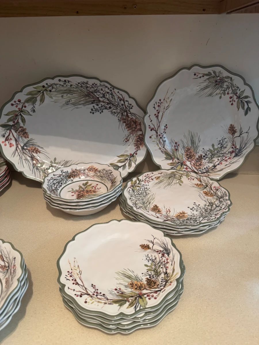 melamine dish set