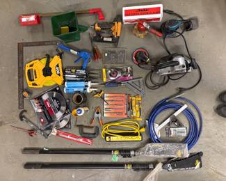  DeWalt, Makita & Bostitch Mixed Tool Assortment