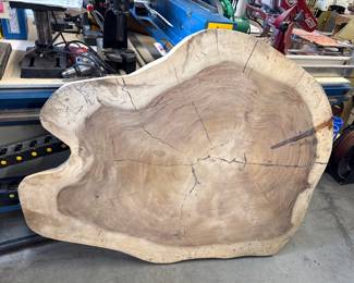Giant Live-Edge Wood Slabs