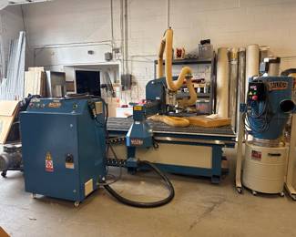 Baileigh WR-84V CNC Router System & Dust Collector