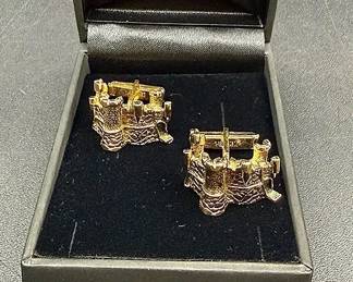 Swank Castle Cufflinks
