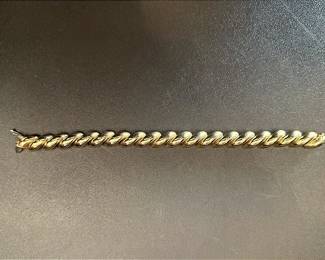 14k Yellow Gold San Marco Link Bracelet