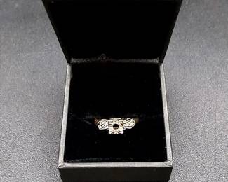14k Two-toned Ring Setting