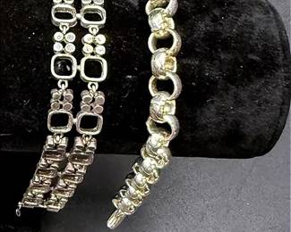 Italian Sterling Silver Bracelet & Finland 830S Bracelet