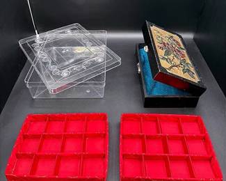 Vintage Jewelry Storage Containers