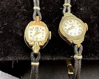 Vintage Women’s Empire Watch And Vintage Women’s Elgin Watch