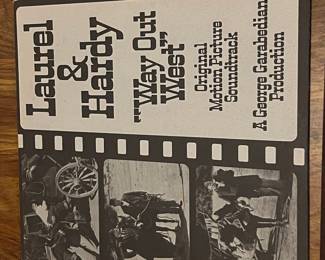 Laurel & Hardy Way Out West Original Soundtrack Vinyl LP