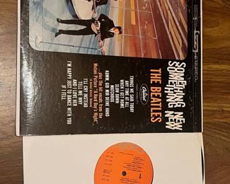 The Beatles Something New Vinyl LP (ST-2108, Capitol Records, 1964)