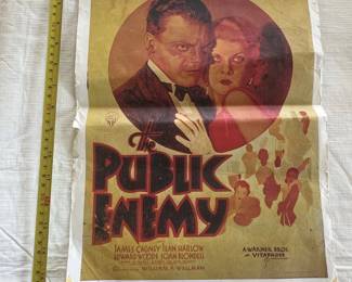 The Public Enemy (1931) Original Movie Poster - Style A One Sheet