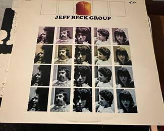 Jeff Beck Group 'Orange' Vinyl LP - 1972 Original Pressing