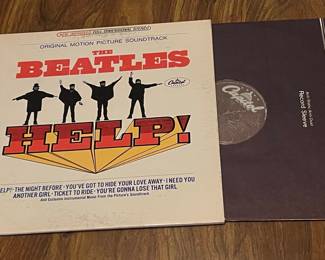 The Beatles Help! Original Motion Picture Soundtrack Vinyl LP