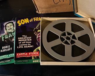 Castle Films Universal Monsters 8mm/Super 8 Movie Reels Collection