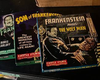 Castle Films Universal Monsters 8mm/Super 8 Movie Reels Collection