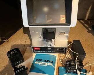 Elmo Editor 912 Dual Type Film Editing System with Accessories