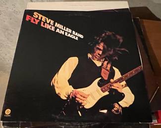 Steve Miller Band - Fly Like An Eagle (1976 Vinyl LP, Capitol Records ST-11497)