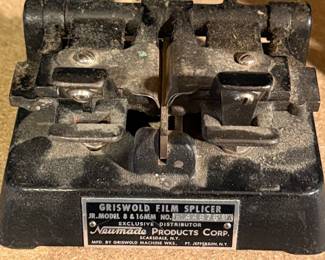 Griswold Jr. Model 8 & 16mm Film Splicer