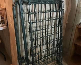Vintage Folding Rollaway Bed Frame